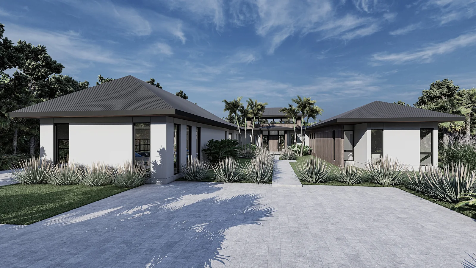 Cypress Residence arrival court